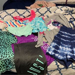 Girls justice clothing bundle size 14-18